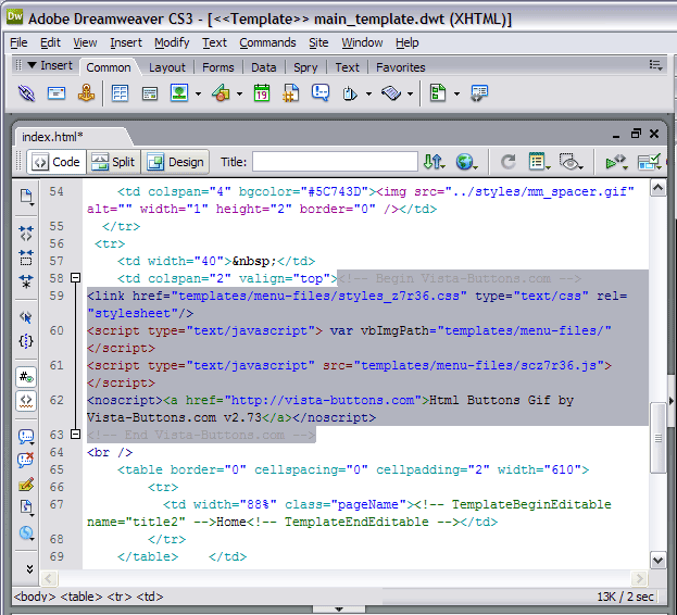 Change path prefix in Dreamweaver