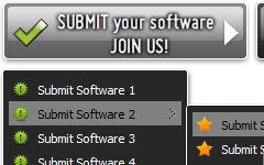 Push Down Menu Dreamweaver Dreamweaver Cs3 Flash Button Transparent Background