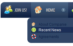 Css Mouseover Buttons Animated Dreamweaver Cs4 Menu Samples