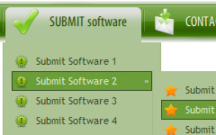 Creating Drag Drop Button Menu Dreamweaver Creating Web 2 0 Horizontal Navigation
