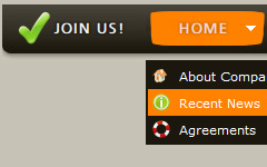 Dreamweaver Sub Nav Menu Ready Made Menu Designs
