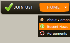Dreamweaver Create Vertical Dropdown Create Web Menu Button In Adobe