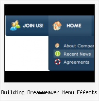Animated Menu Using Dreamweaver Windows Xp Javascript Vertical Sub Tabs Example