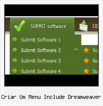 Sub Tabs Created From Dreamweaver Animated Rollover Menu Dreamweaver