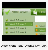 Dreamweaver 8 Template Buttons Javascript Dropdown Menu Template