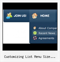Dream Templates Dropdown Menu Dhtml Glossy Drop Down Menu