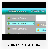Customizable Dreamweaver Menu Extension Navigation Submenu Items Dreamweaver