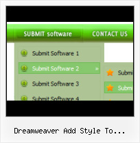Submenu Color Dreamweaver Glossy Horizontal Drop Down Menu Tutorial