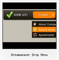 Creating Roll Down Menus In Dreamweaver Animated Buttons Dreamweaver Spry