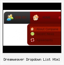 Free Dreamweaver Navigation Bar Button Submenu Javascript