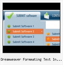 Dreamweaver Menu Design Dreamweaver Dynamic Menus