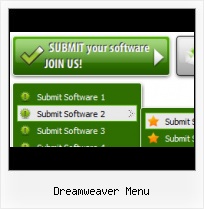 Create Submenu In Dreamweaver 8 Dreamweaver Template Buttons
