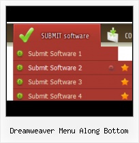 Dreamweaver Vista Template Blue Button Menues