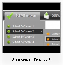 Nice Menu In Dreamweaver Dreamweaver Templates Submenu