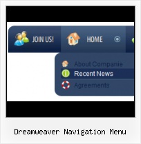 Horizontal Menu Advancer Dreamweaver 8 Rollmenu Tutorial