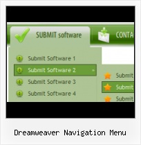 Dreamweaver Unordered List Menu Javascript Menu Bar Template