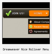 Animated Buttons Dreamweaver Grey Js Horizontal Transparent Menu Templates