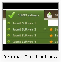 Dreamweaver Templates Dynamic Navigation Horizontal Website Template