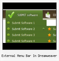 Create Drop Down Toolbar Dreamweaver Html Simple Submenu
