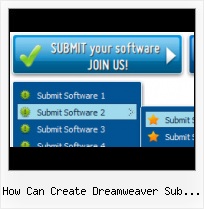 Submenu Template Dreamweaver Vista Navigation Items