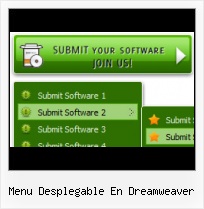 Spry Position Submenus Dreamweaver Script For Buttons Links Submenus