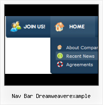 Create Glossy Navigation Button In Dreamweaver Pull Down Roll Over Menu Dreamweaver