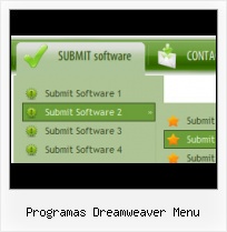 Free Dreamweaver Templates 2004 Modify Existing Menu Link Popout