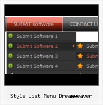 Menu Desplegable Vertical Dreamweaver Cs4 Menu Template Para Html