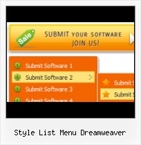 Dreamweaver Form Button Styles Free Horizontal 1 State Javascript Menu