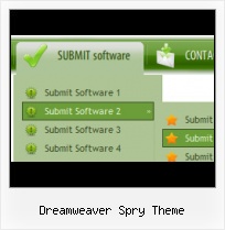 Ready Button For Dreamweaver Dinamic Menu